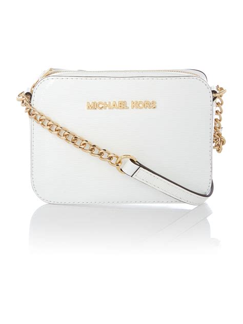 mk crossbody purses off white